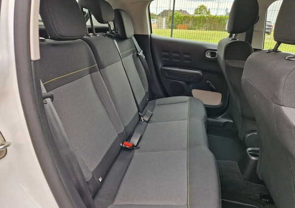 Citroen C3 cena 51900 przebieg: 58000, rok produkcji 2021 z Gniezno małe 497